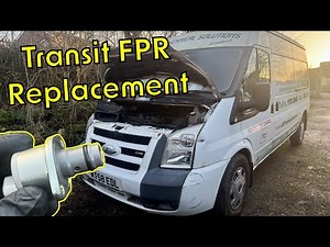 Ford Transit 3.2 TDCI Fuel Pressure Regulator Replacement / Fuel Pump Relearn / Fuel Pressure High