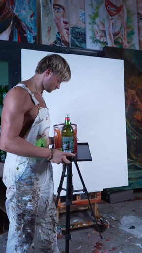 2M views · 147K reactions | Charlie represented us. This painting represents all of us. “Send Me” Acrylic on canvas. If you would like to collect a print comment “Send Me” or “Print” and my assistant will help sign you up for the waitlist. Releasing October 17th with open edition profits donated to Turning Point USA. @turningpointusa #charlie #charliekirk #artreels #painting | Sam Ryan Studio | Facebook