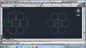cad练习图教程300例36