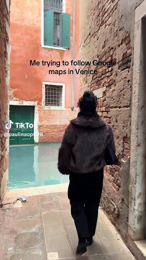 Navigating Venice with Google Maps