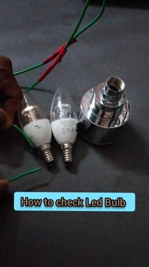 How to Check Led Bulb #shorts
