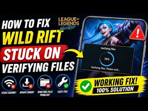 How To Fix Wild Rift Stuck On Verifying Files