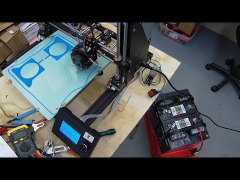 A SIMPLE BATTERY BACK-UP SYSTEM FOR MY 3D PEINTERS, and it works great! Making my 3D print farm ROCK
