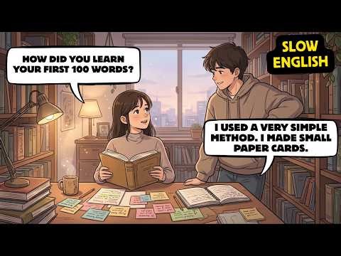 Slow English Conversation Practice for Beginners (A2) | Daily Topics + Subtitles