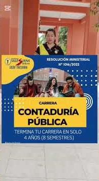 ¡Estudia Contaduría Pública en la Universidad Salesiana Yacuiba!