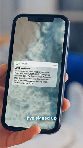 How Sandy Stays Connected with Alerts