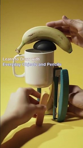 Learn to Draw with Everyday Objects and Pencils