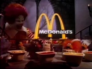 The McDonald's "Scared Silly" TV spot is a classic that many of you will remember -- especially since it used to air during Halloween specials in the '80s! | Dinosaur Dracula
