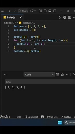 This Prefix Sum Code Looks Right… But It’s WRONG 😱 | DSA Interview Trap