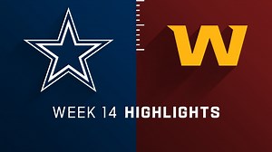 Cowboys vs. Washington highlights | Week 14