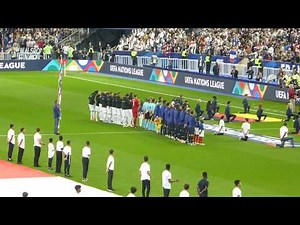 The German national anthem ● France vs Germany ● Nations League 2018