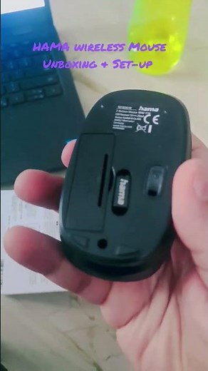 Hama Wireless Mouse Unboxing Setup and User Review