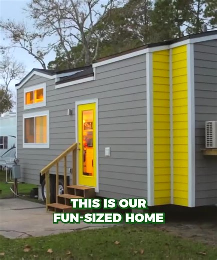 Tiny House Tour: King Bed, Giant TV & More!