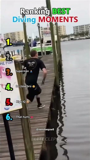 Ranking Best Diving Moments 🏊