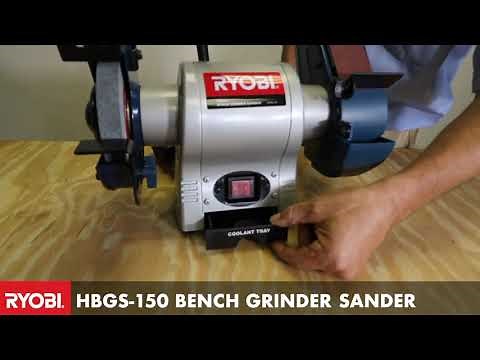 The RYOBI HBGS-150 Grinder Sander.