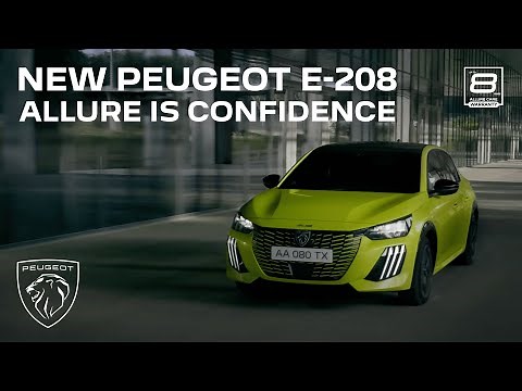 NEW PEUGEOT E-208 | Allure is confidence