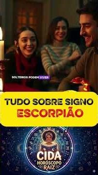 TUDO SOBRE SIGNO ESCORPIÃO
