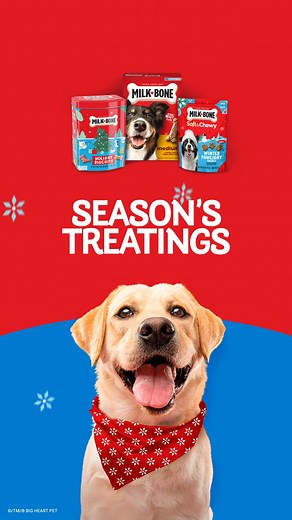 2.7K views | Let your dog in on the holiday fun with limited-edition Milk-Bone® treats that’ll make the season taste extra special. Try ’em while they last. | Petco | Facebook