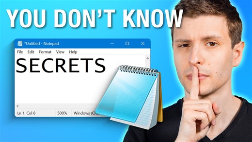 Clever Windows Notepad tricks most users never discover
