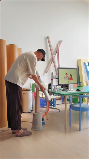 Aden Wang on Instagram: "If hammerhead shark was a fan, it’d look like this 🤔🦈 I found the best use for the hammerhead shark fan for my work station setup in the hot summer 🥵 Two heads, one fan. Cools me, my wife and my overheating computer at the same time! Gifted by @sharkhome #gadget #gadgets #homegadgets #homeappliances #homesmart #home #fan #homestyle #cozyliving #homeliving #homedecor"