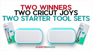 Are you looking for a little Joy? This month, we're giving away TWO Cricut Joy cutting machines, with starter tool sets! Winner will be picked picked randomly, but increase your odds of winning by entering every day! Tag a friend and share so they have a chance to win too! Enter to WIN here: https://jennifermaker.com/cricutgiveaway Giveaway ends on March 25, 2020. Open to US and Canadian residents only. See official rules for details. | JenniferMaker.com