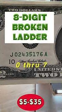 Found these fancy serial numbers on $2 bills