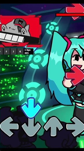 QUE DIFICIL QUE ES MIKU D: #fnf #fridaynightfunkinmod #fnfmod