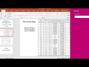 Model Three Phase Fault in IEEE 14 Bus System in EMTP