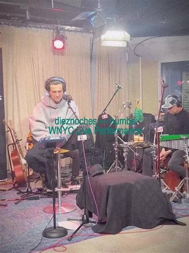 Dieznoches en WNYC Live Performance [ @HUMBE ] | #humbe #fyp #dueñodelcielo #dueñodelcielotour #nuevayork