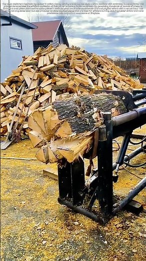 Splitting the Log: The Hydraulic Power Behind Perfect Firewood