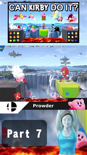 Which Kirby Hat Can Hit His Original Into The Lava? Part 7