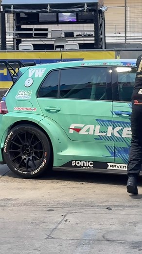 274 reactions | Fresh @falkentyres and the #10 VW Golf is back on the...