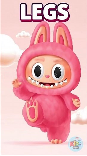 Cara Bikin Boneka Labubu Lucu 🧸✨ #belajar #labubu #anak