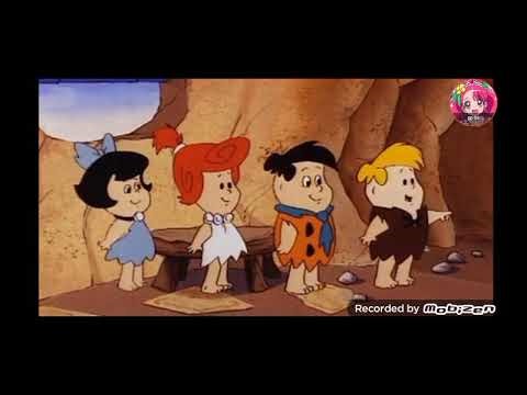 Me Wilma Fred and Barney as Little Kids