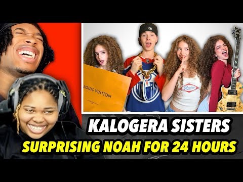 KALOGERAS SISTERS SURPRISE NOAH FOR 24 HOURS!