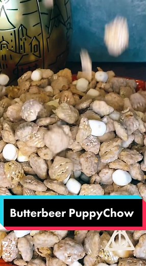 Delicious Butterbeer Puppy Chow Recipe