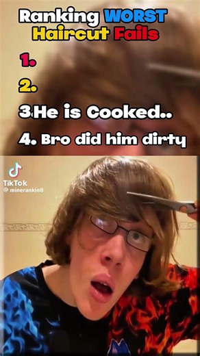 Bro really went to Great Clips 💀 #shorts #haircut #fails