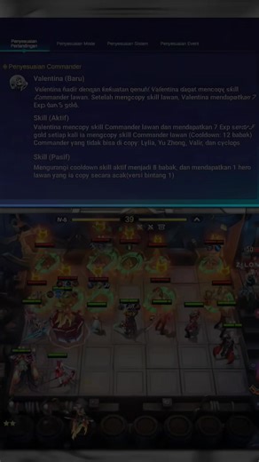 Valentina: Kekuatan dan Skill dalam MCGG S5