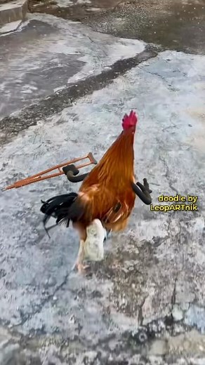 L͟e͞o͞p͟A͞R͟T͟n͟i͞k͞ | 🐔🛣️CHICKENS CROSSING THE ROAD🛣️🐔 (Sound On 🔈🔉🔊) Still not sure WHY chickens are crossing the road, but here is HOW they did it. Background... | Instagram