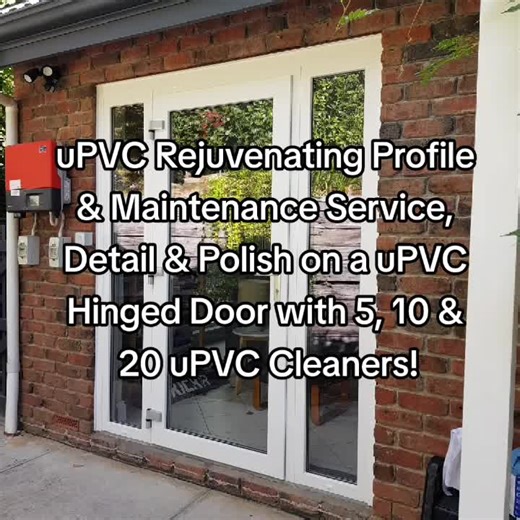 uPVC Maintenance and Rejuvenation Service Overview