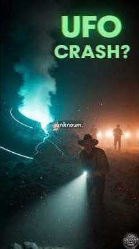 UFO Crash Mystery Explained 🛸 | Real or Hoax #history #shorts