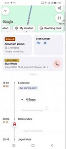 how to track the bus in the Red bus app #travel #redbus