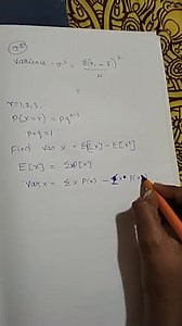 76. If X is a random variable which assumes values r=1,2,3,……….... | Filo