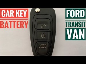 How to replace the battery of the 2018 Ford Transit key