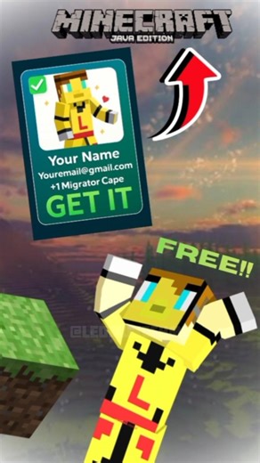 Limited TIMED OFFER 😦 #minecraft #freeminecraft #shorts