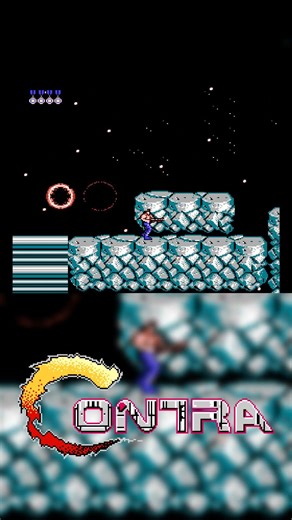 Contra | ч.5 | Игра на NES #contra #денди #games #nes