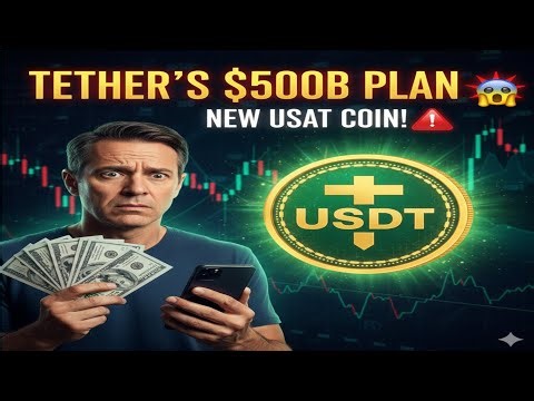 🔥 TETHER’S $500B PLAN 😱 | NEW USAT COIN SHAKES CRYPTO MARKET !