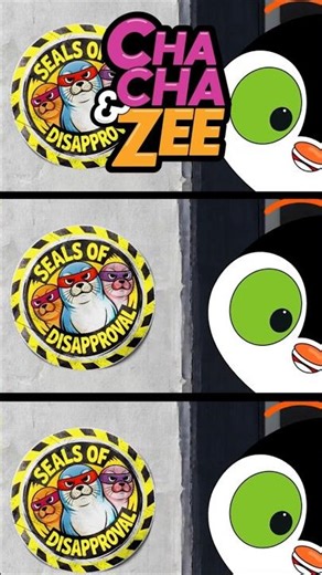 Yikes! ChaCha & Zee Run Into the Seals of Disapproval.