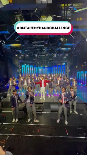 Dream Mentor Darren and our Dream Chasers do the #DMTakeMyHandChallenge on the ASAP Stage! #foryoupage #foryou #fyp #DarrenEspanto #ABSCBN #DreamMaker