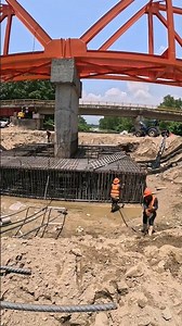 Así arman el acero de refuerzo!! #puentes #interoceanico #construction #bridge #trenes